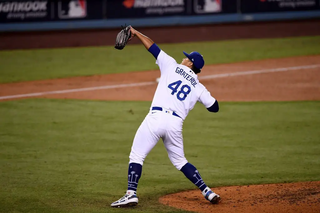 July 23, 2021: Los Angeles Dodgers pitcher Brusdar Graterol (48