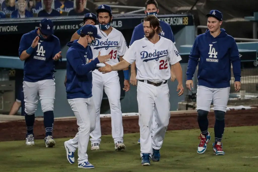 Walker Buehler and Clayton Kershaw Los Angeles Dodgers