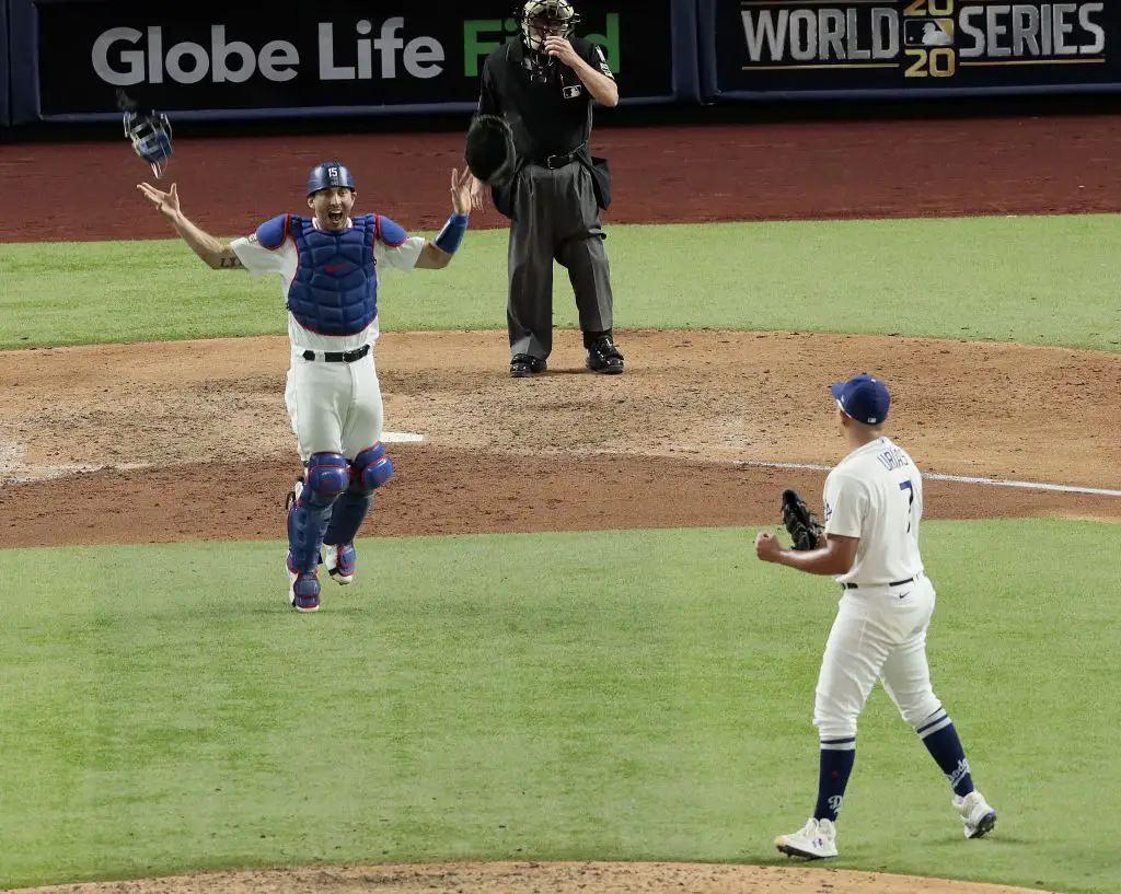 Austin Barnes Reveals What He Did With the Ball From the Final Out of the  Dodgers 2020 World Series 