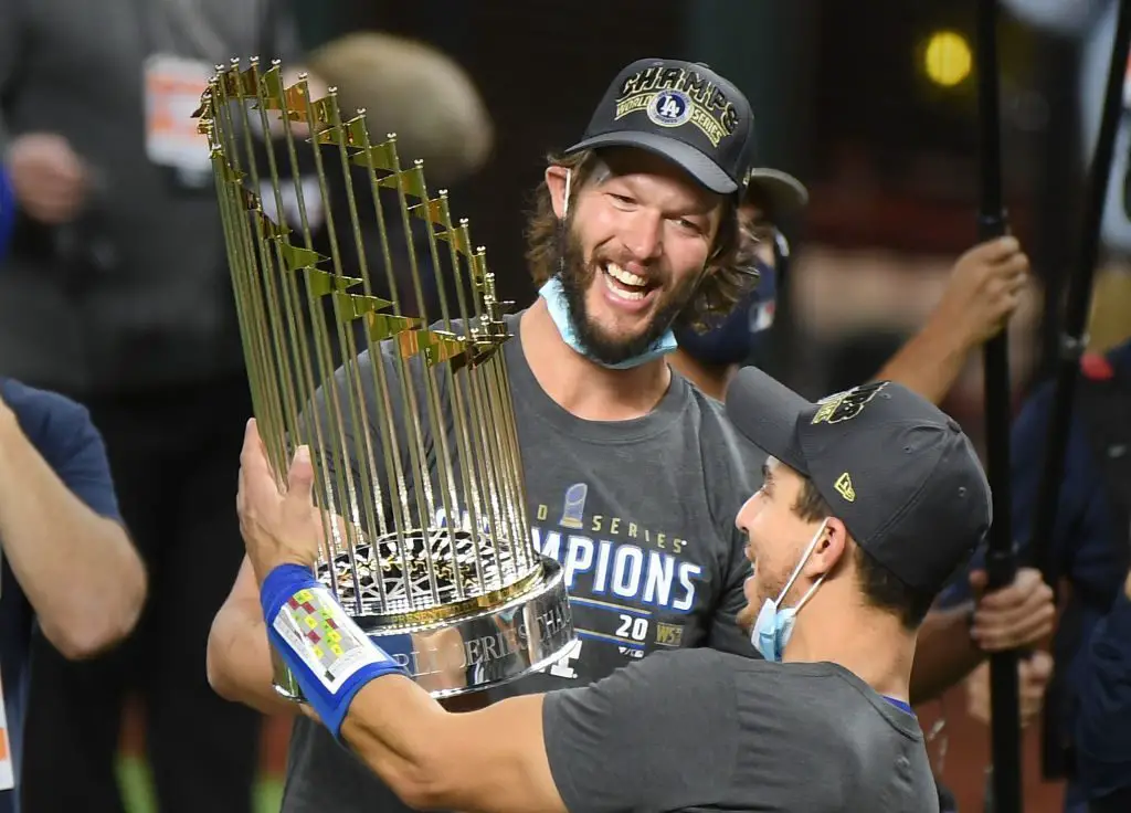 Dodgers Wearing Gold on Opening Day to Celebrate World Series