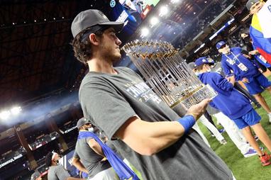 Cody Bellinger Los Angeles Dodgers 2020 MLB World Series Champions
