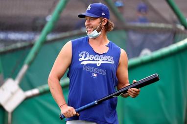 Clayton Kershaw Team-Issued Batting Practice Jersey