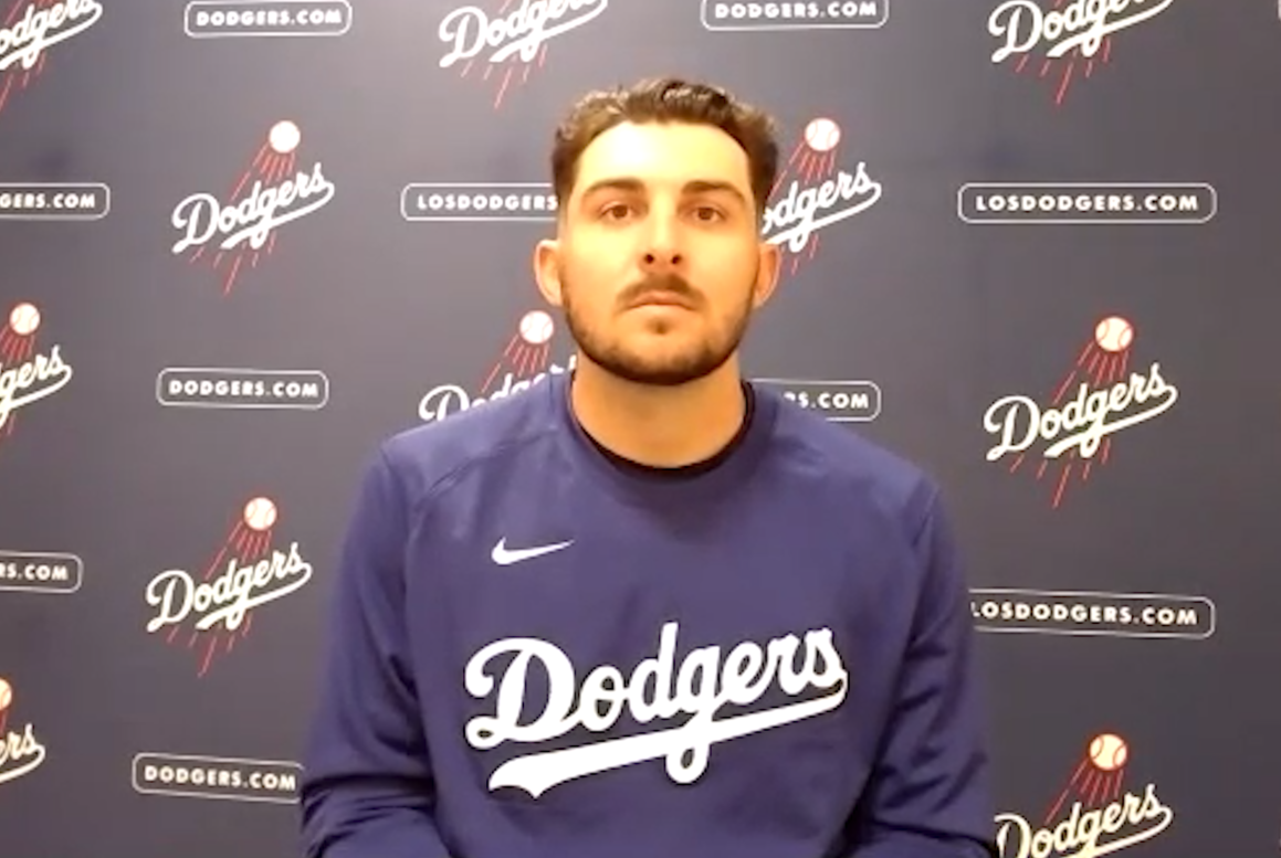 Dodgers Spring Training: Pitcher Alex Vesia Hoping to Pick the Brain of  Clayton Kershaw