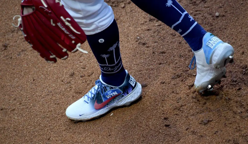 Dodgers: Trevor Bauer Rocks Custom Dodger Stadium Cleats During First Start  in LA