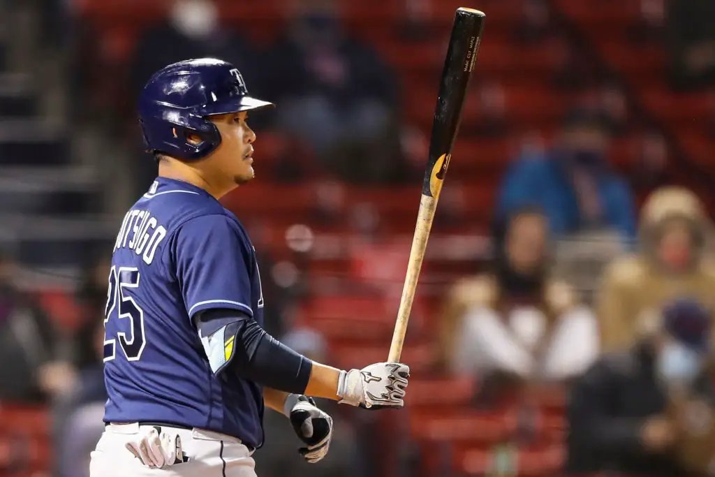 Rays designate struggling Yoshi Tsutsugo for assignment