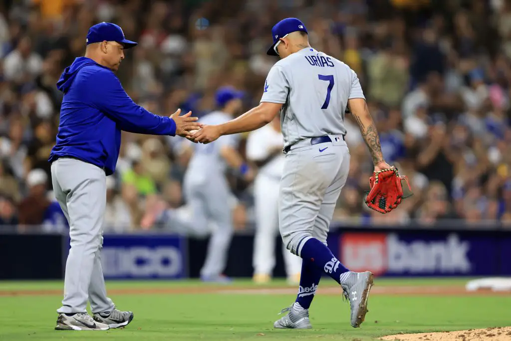 Dodgers Julio Urias #7 Blue & White Jersey 