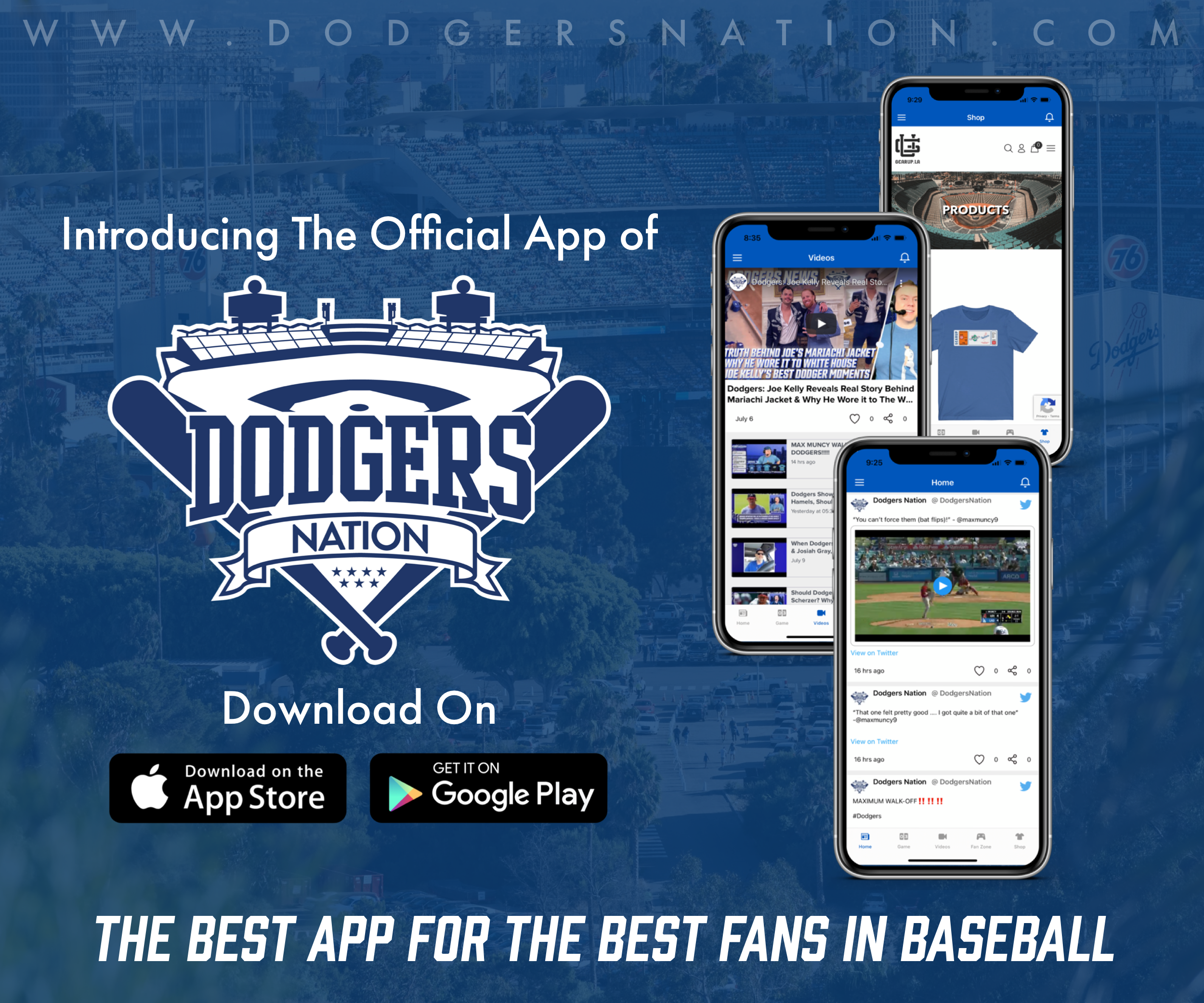 Official Los Angeles Dodgers Website