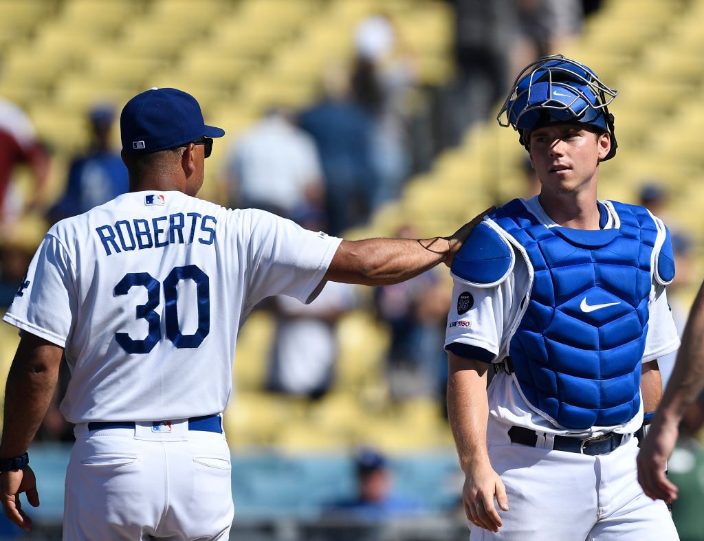 Will Smith of the Los Angeles Dodgers hits a walk-off two run  Nachrichtenfoto - Getty Images