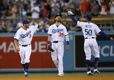 Los Angeles Dodgers on X: Starting in the outfield for the NL