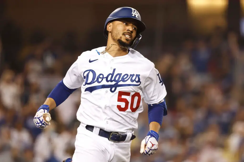 Mookie Betts on Instagram: My Mom & Dad announced “IT'S TIME FOR DODGERS  BASEBALL”, and while they're proud of me, I'm proud to be their son!  #ImNothingWithoutGodandFamily #MyJerseyNight