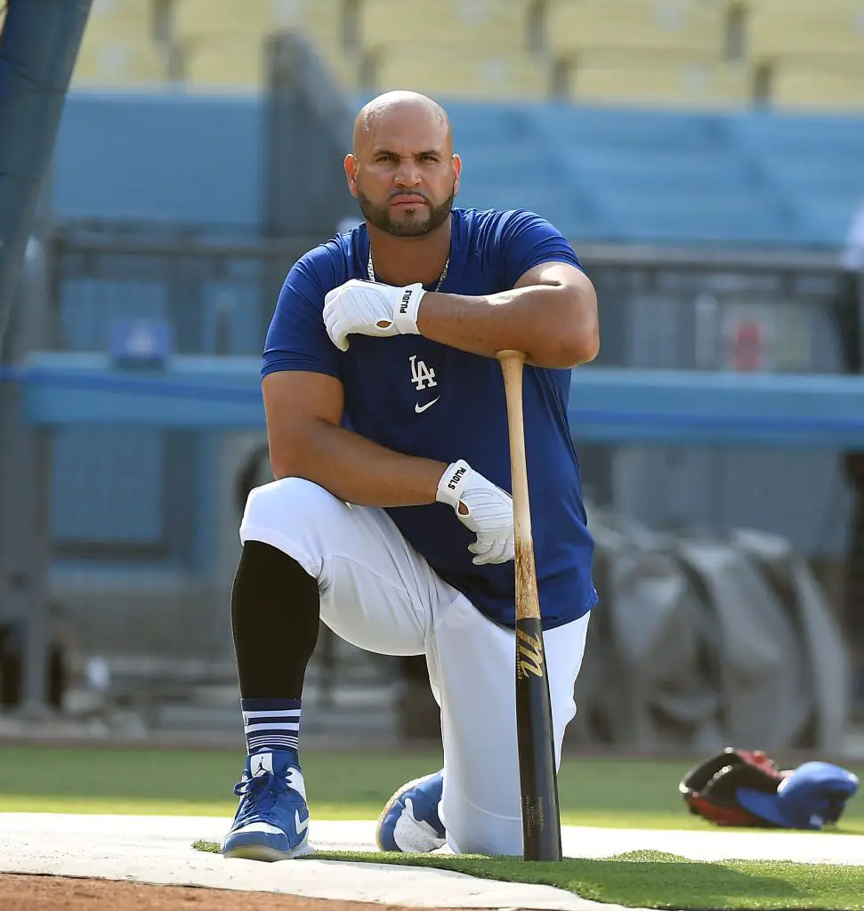 Albert Pujols Blue MLB Jerseys for sale