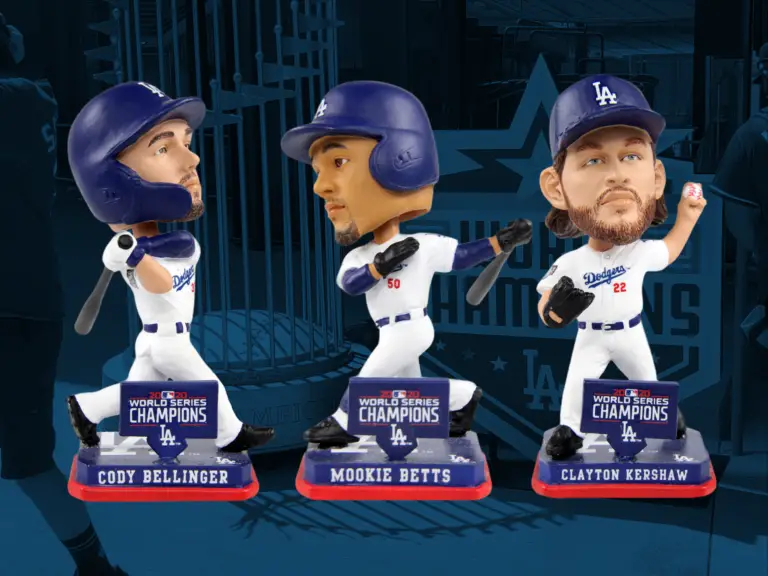 Celebrate our YouTube Milestone with this Dodgers Bobblehead Giveaway