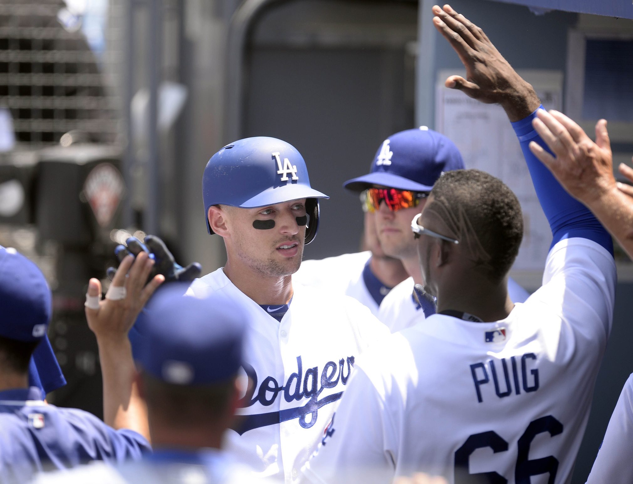 NY Yankees claim OF Trayce Thompson off waivers from the LA Dodgers