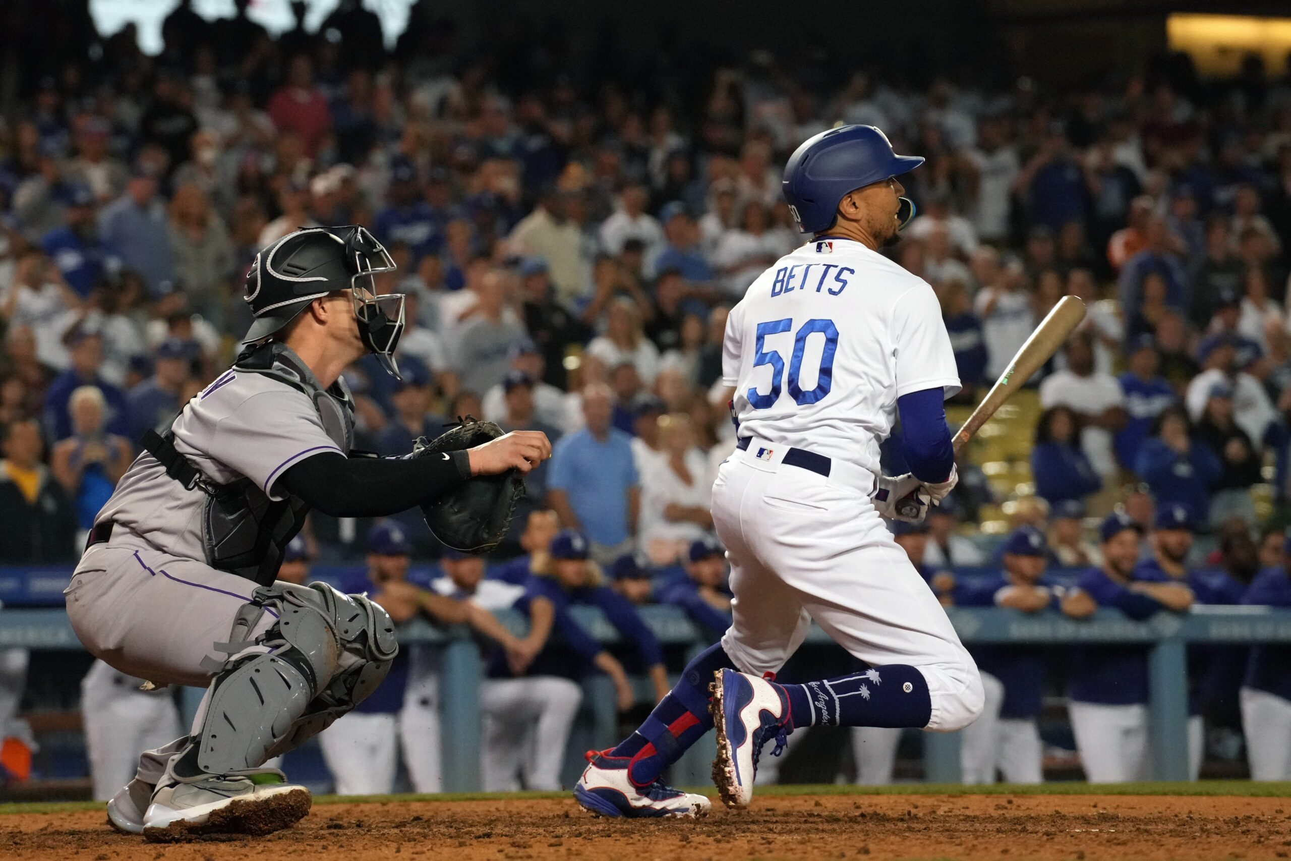 The Dodgers Mookie Betts Stadium Giveaway Night! 