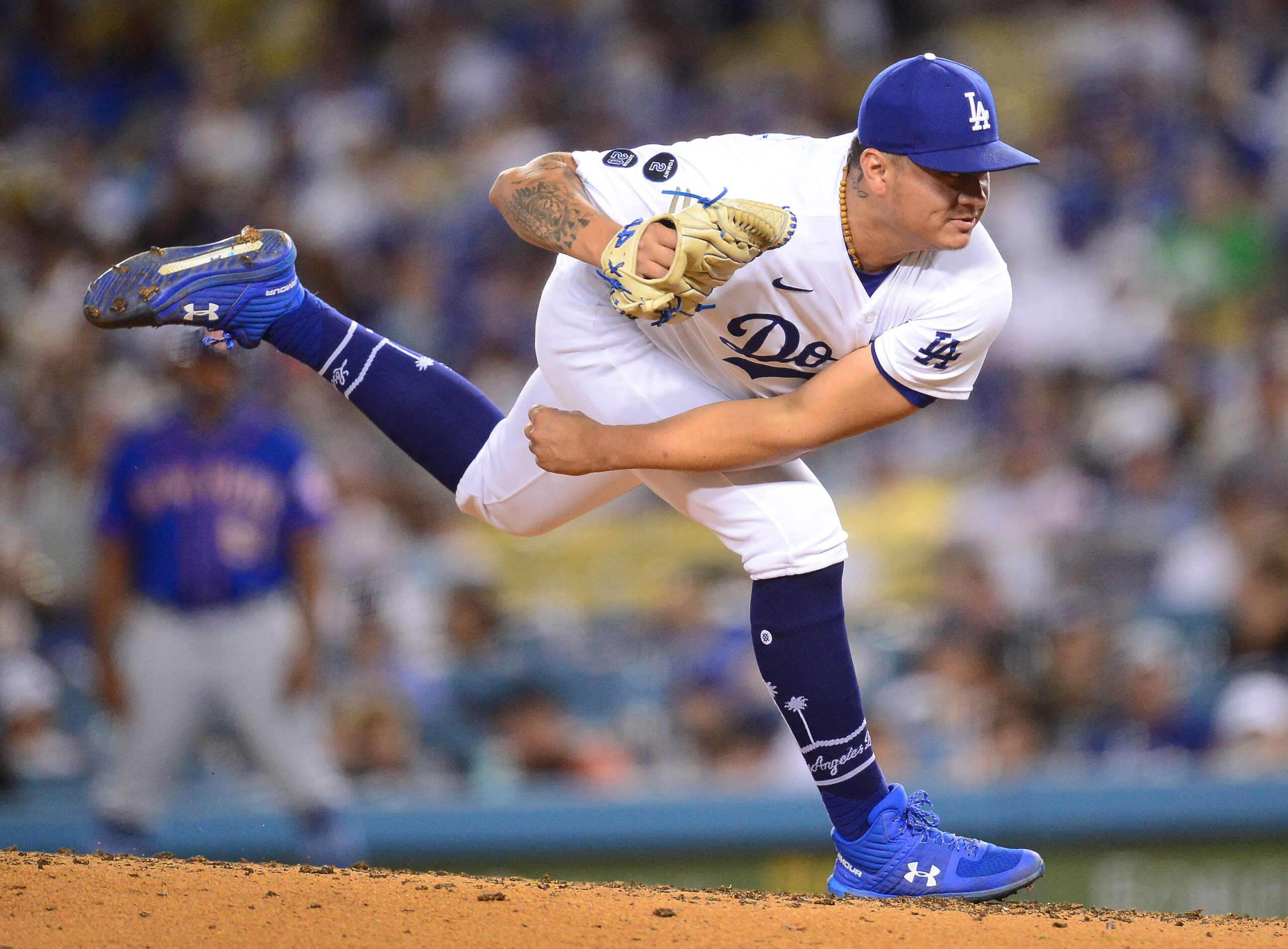 Victor Gonzalez 2020 Game-Used NLCS Jersey - Game 7