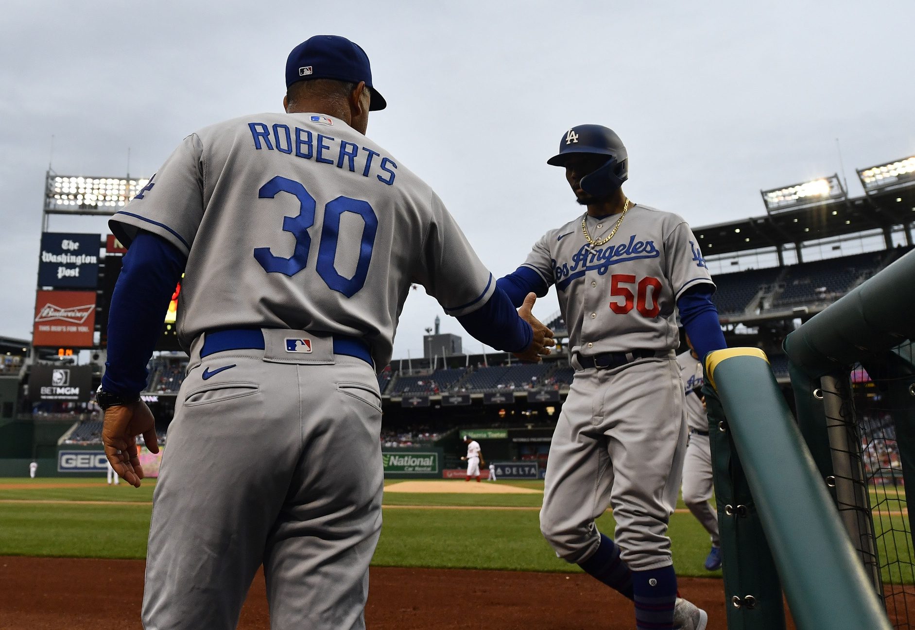 Mookie Betts homers twice in Dodgers' 10-6 victory over Marlins