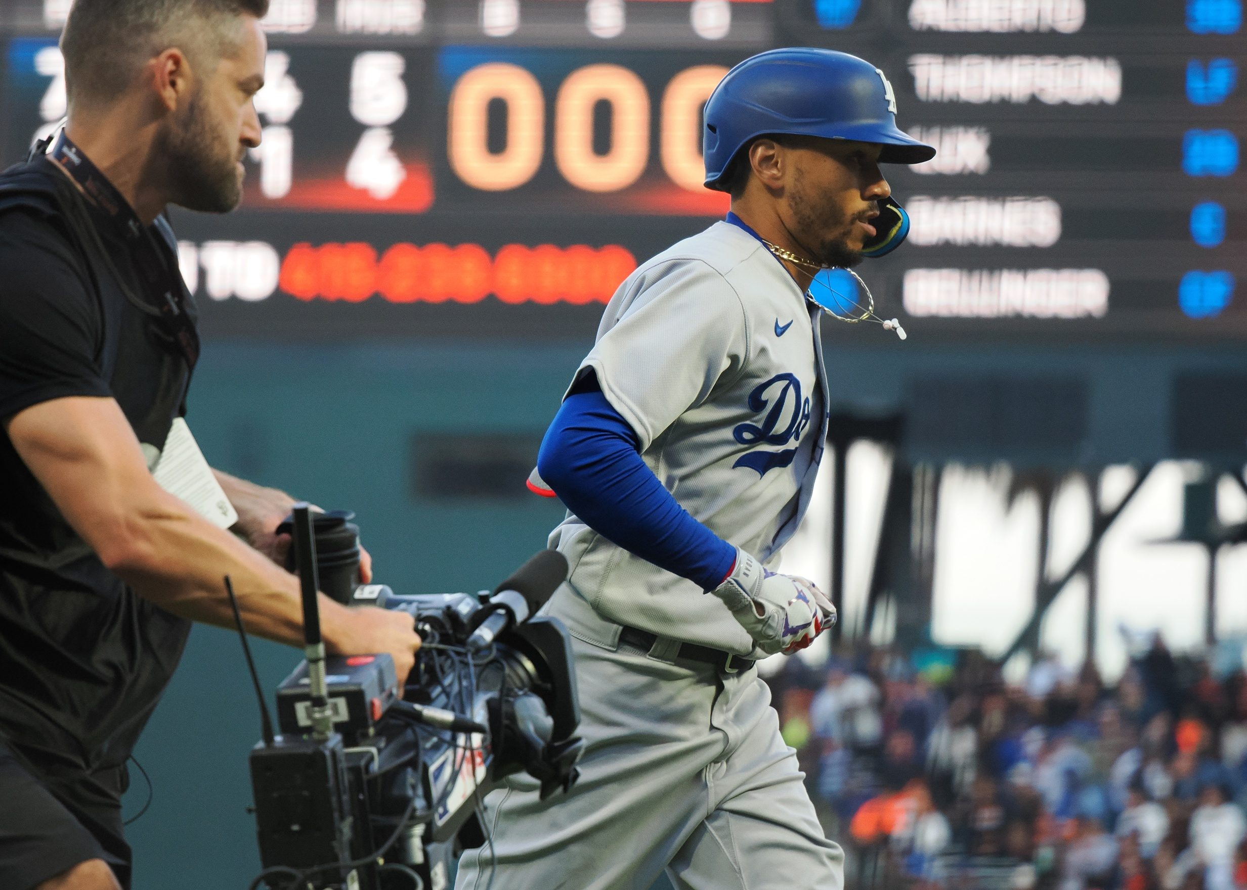 Dodgers: Mookie Betts and Jarlin Garcia Quarrel, and the Internet Loves It  - Inside the Dodgers