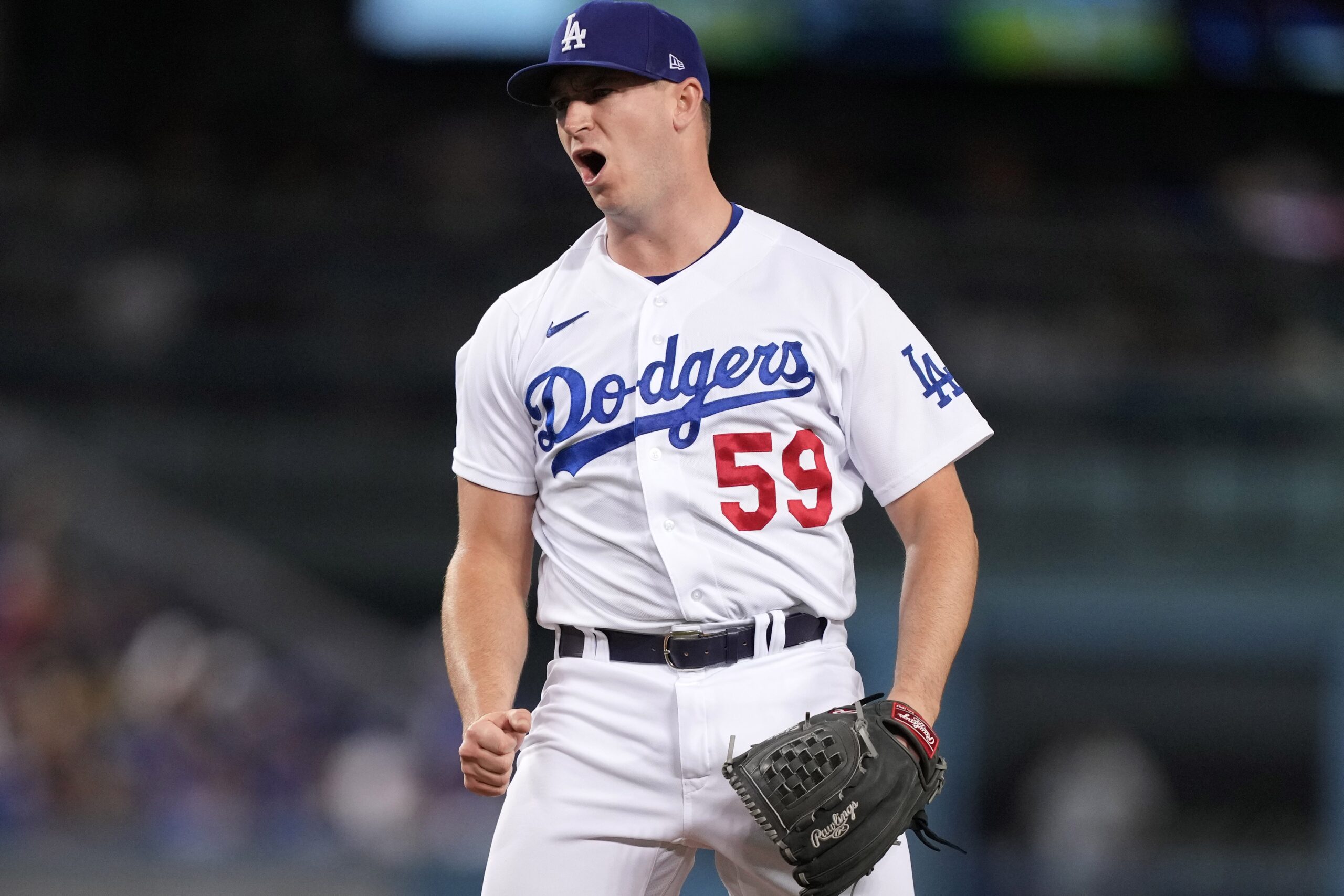 Newest Dodgers OF Rocks Single Hoop Earring After Bet To Break Slump