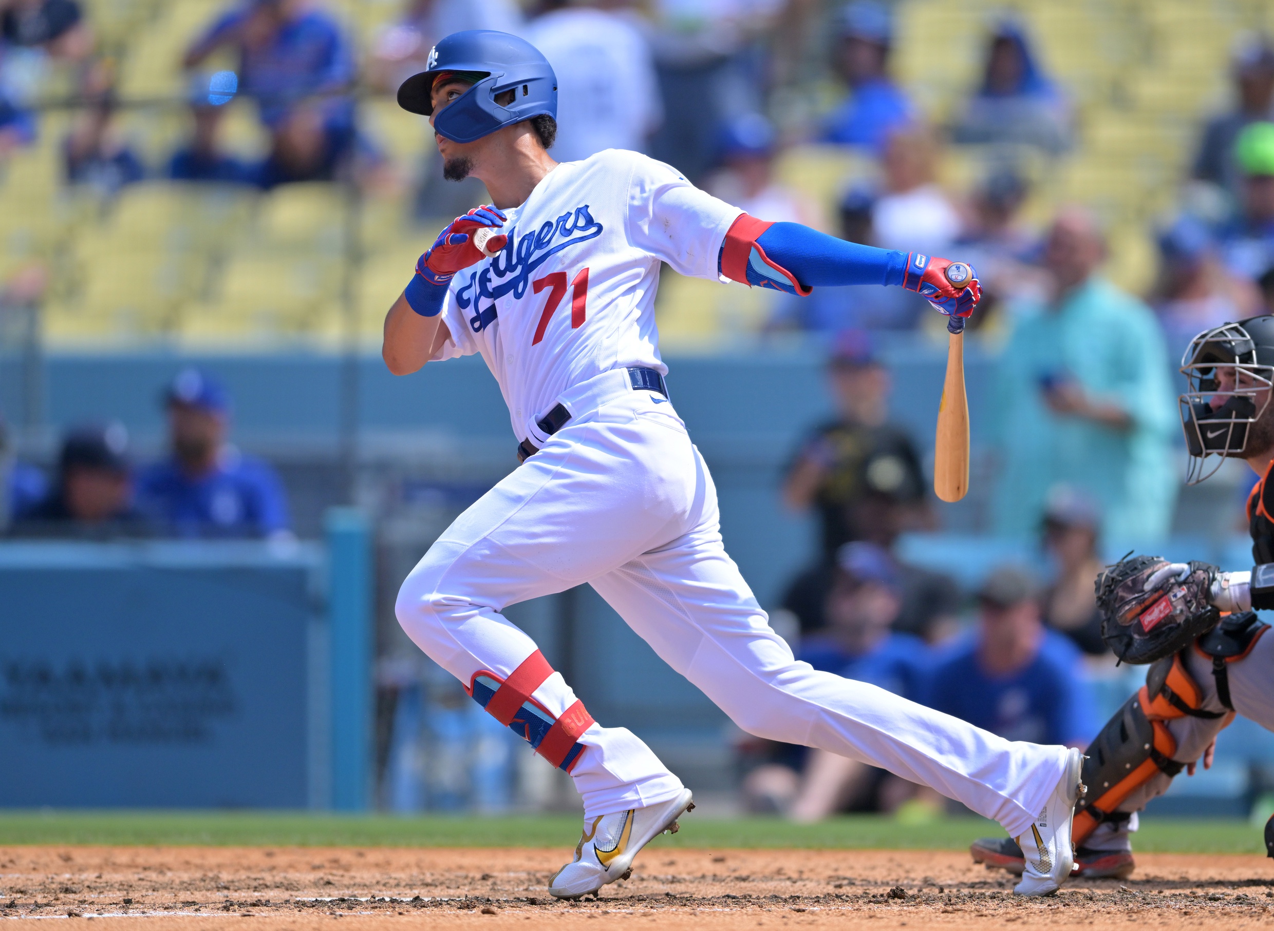Dodgers have not lost faith in Miguel Vargas, Dave Roberts says – Orange  County Register