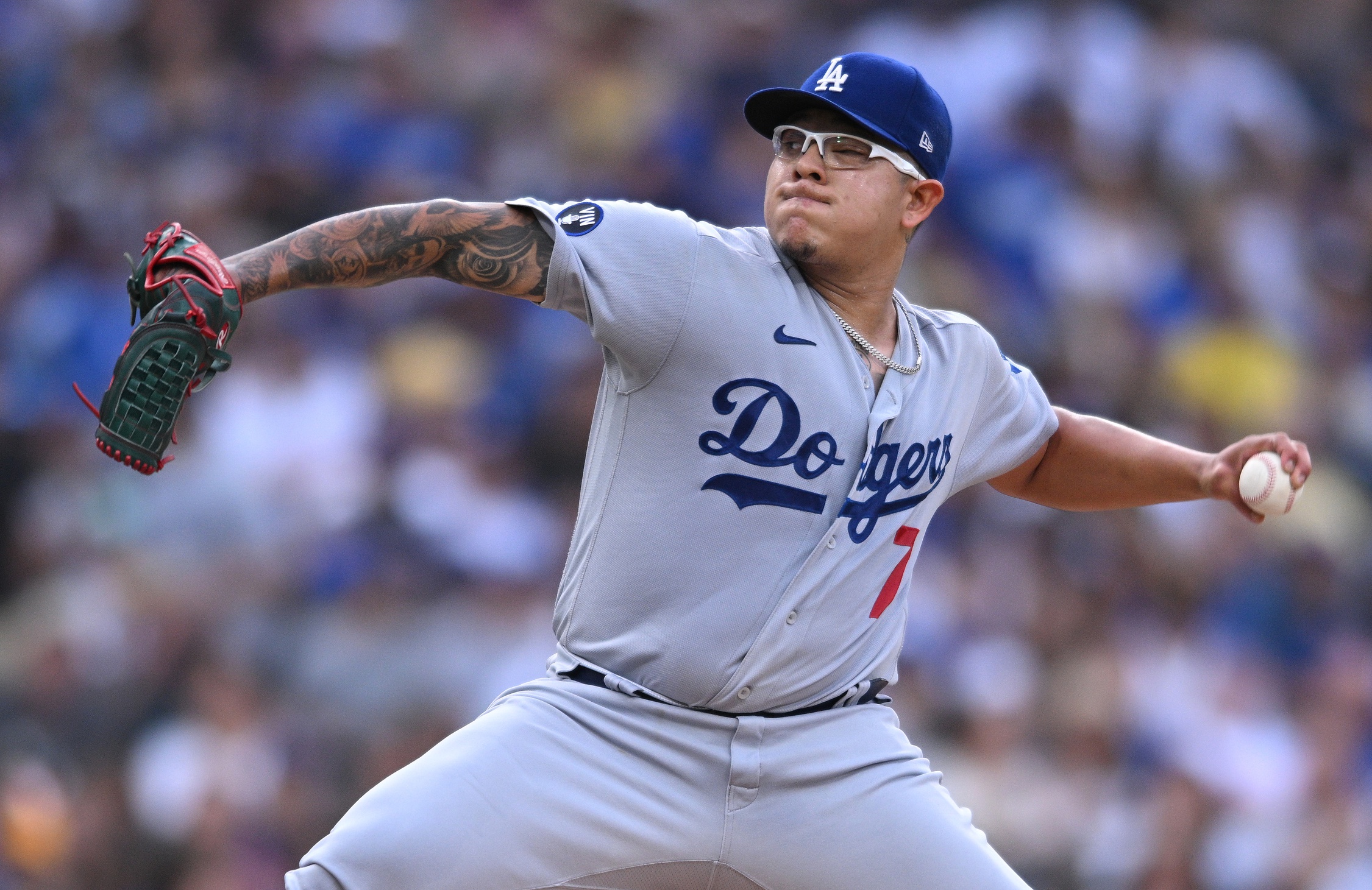 Julio Urías injury: Dodgers' struggling ace lands on injured list