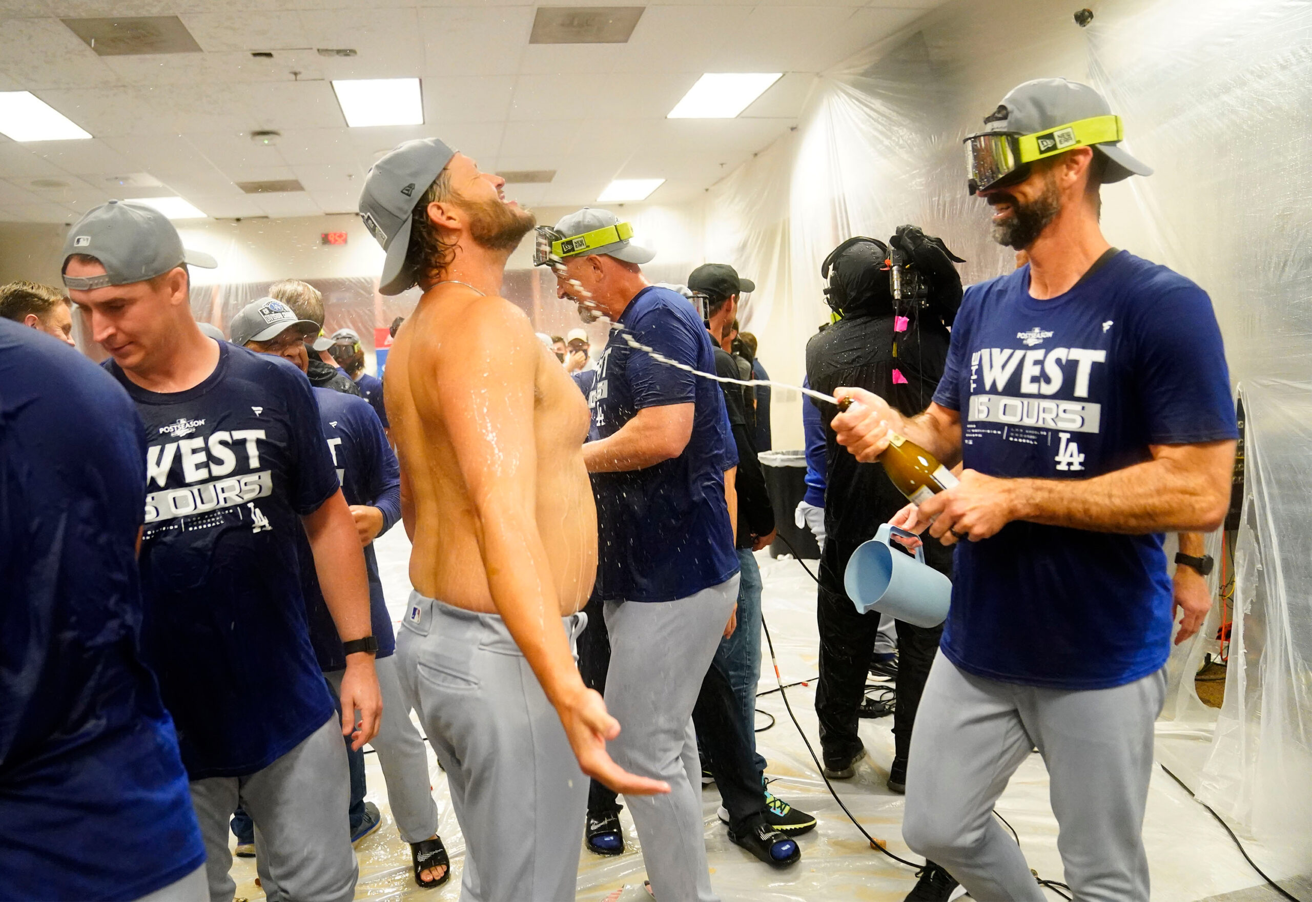 Los Angeles Dodgers on Instagram: NL West Champs know how to party.