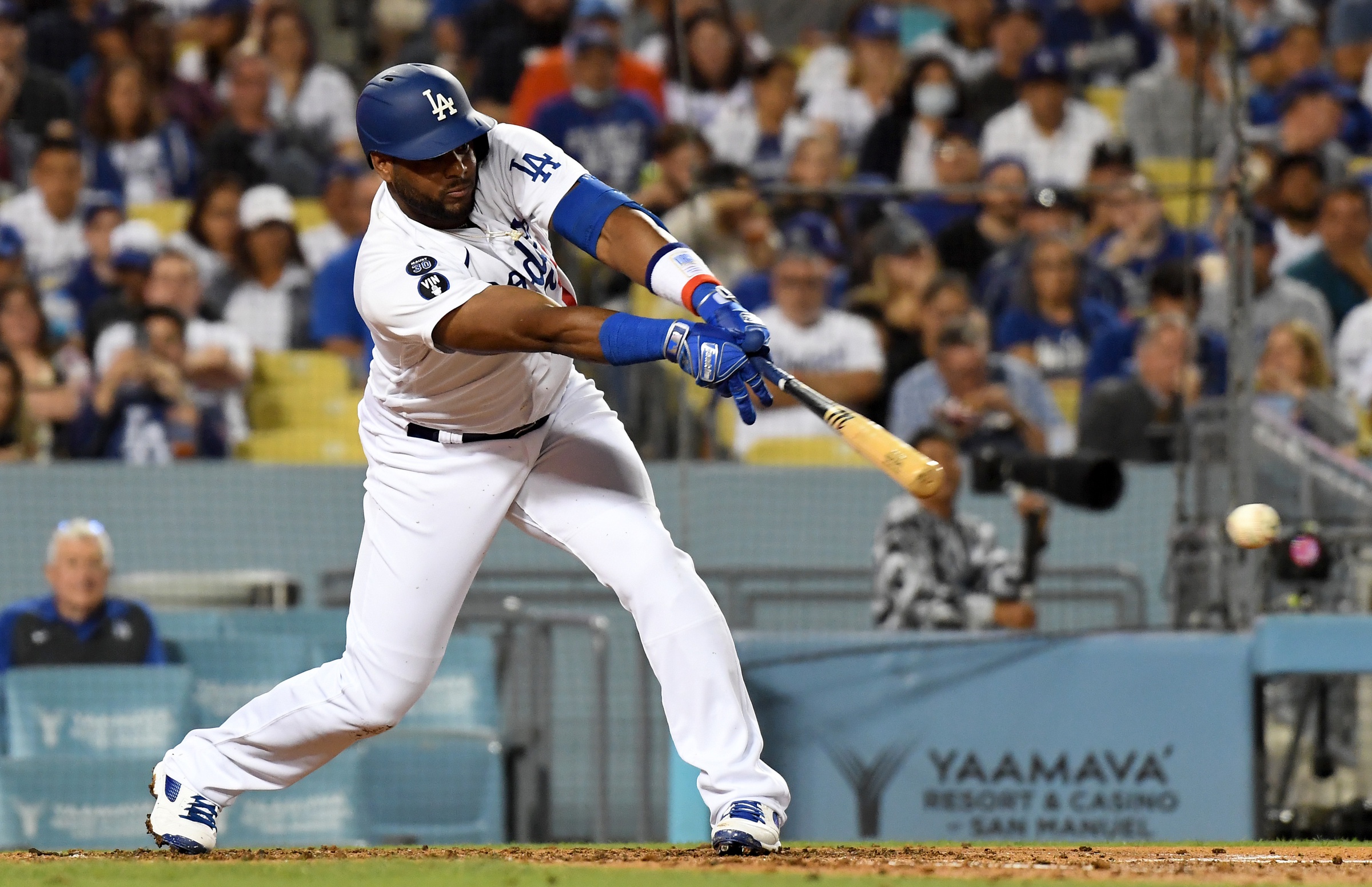 LOS ANGELES, CA - SEPTEMBER 21: Los Angeles Dodgers second baseman