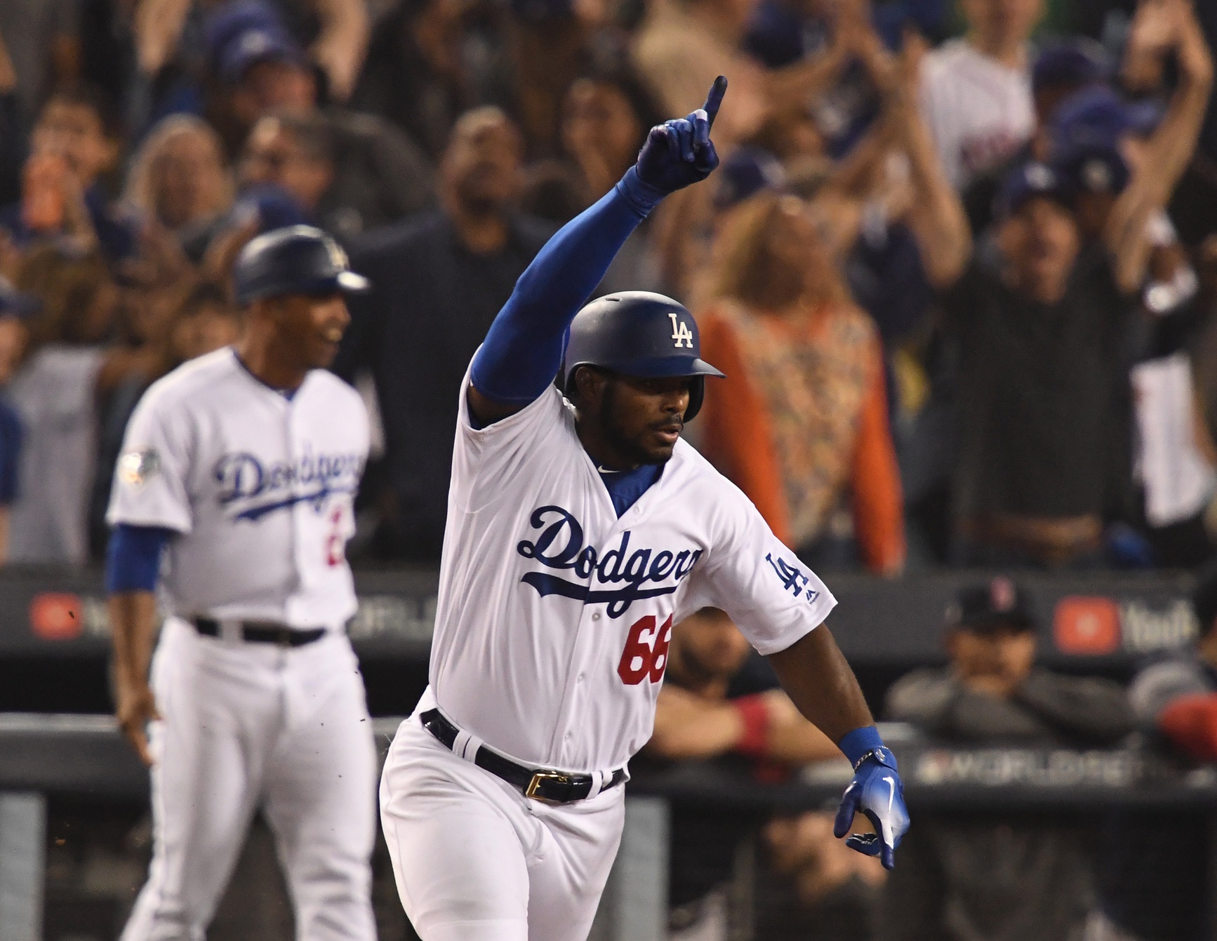 Yasiel Puig seizes moment again with homer vs. LA — but can he