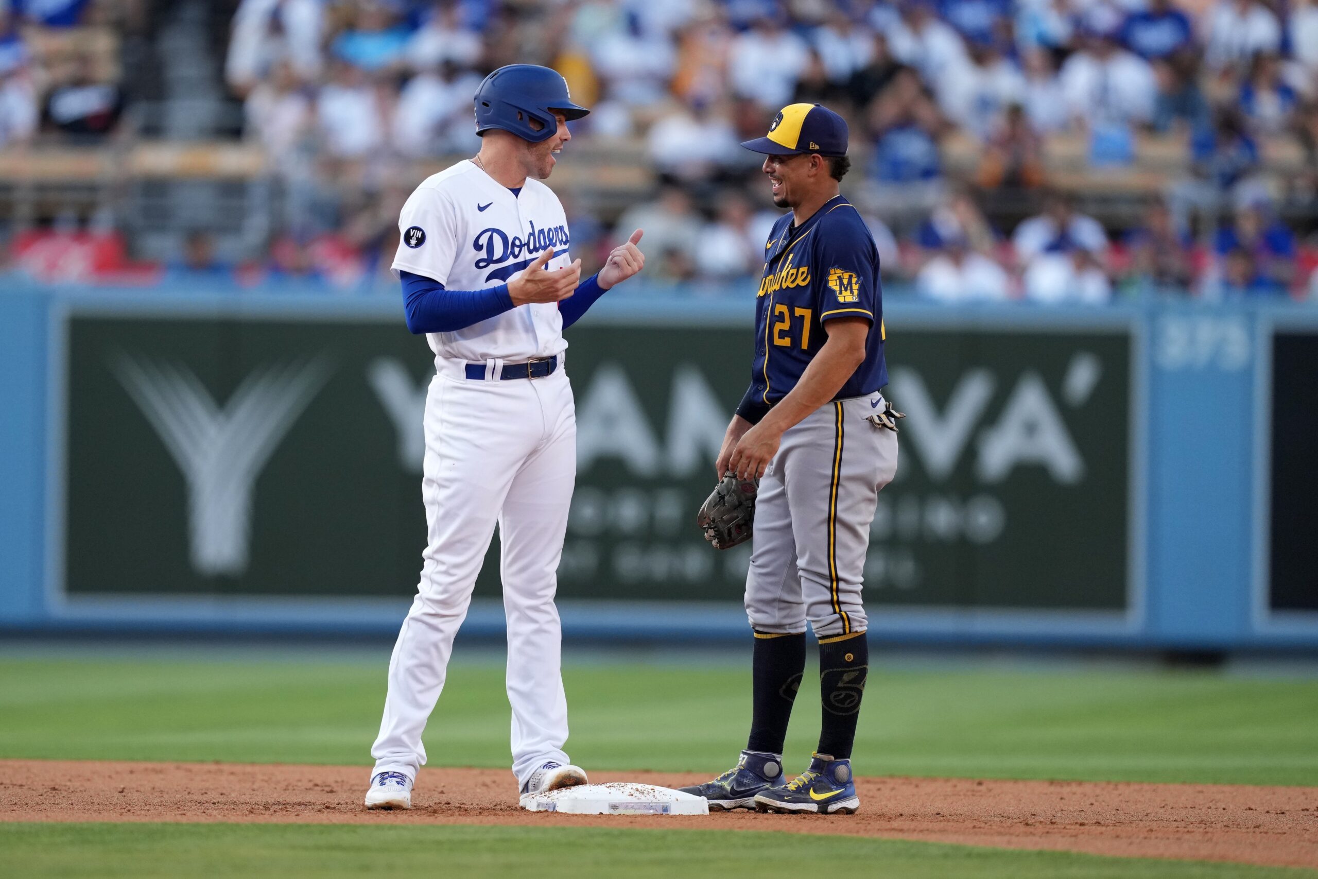 Milwaukee, WI USA; Milwaukee Brewers shortstop Willy Adames (27