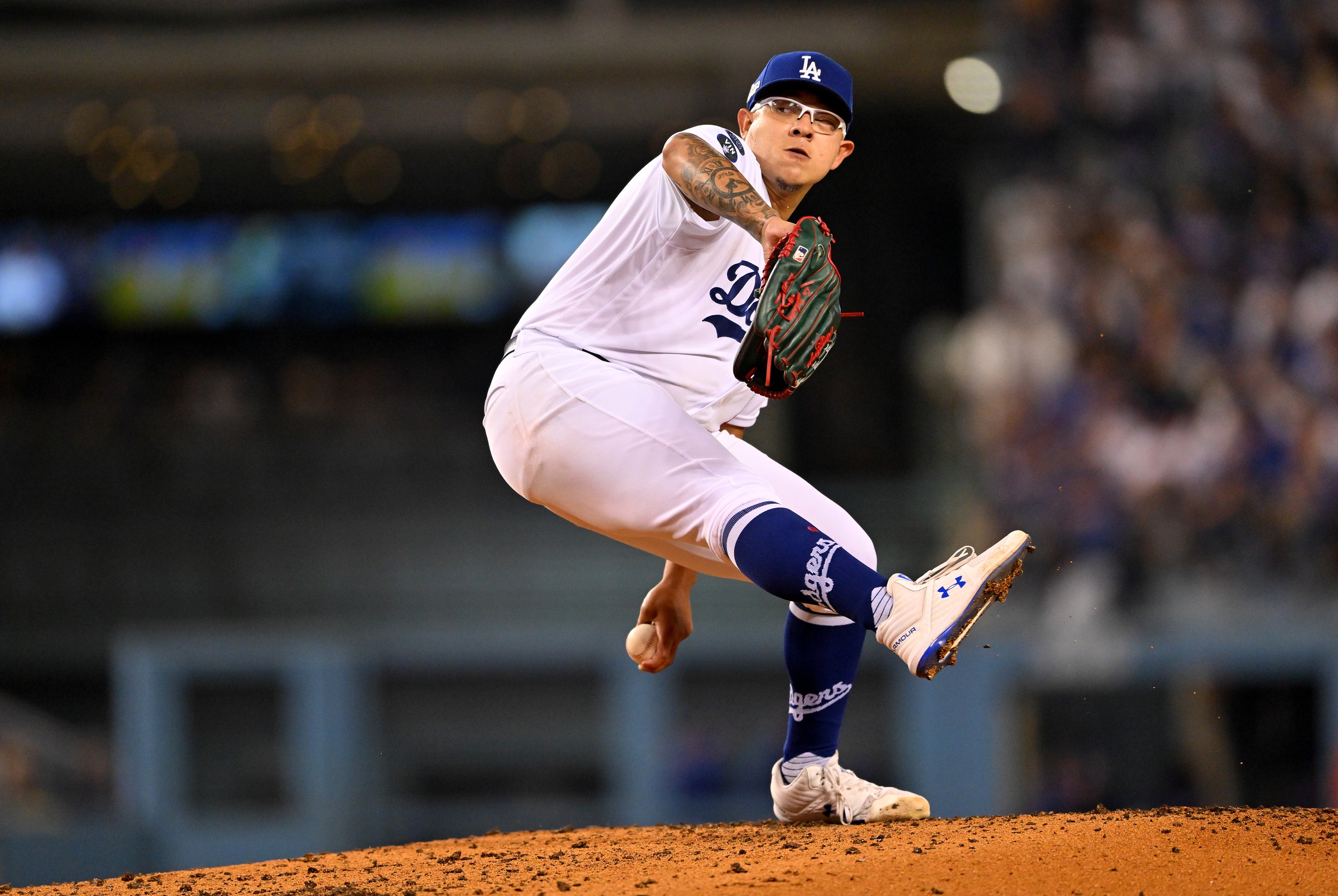 Julio Urías' locker has been removed from Dodger Stadium, and murals  featuring the pitcher are gone - NBC Sports