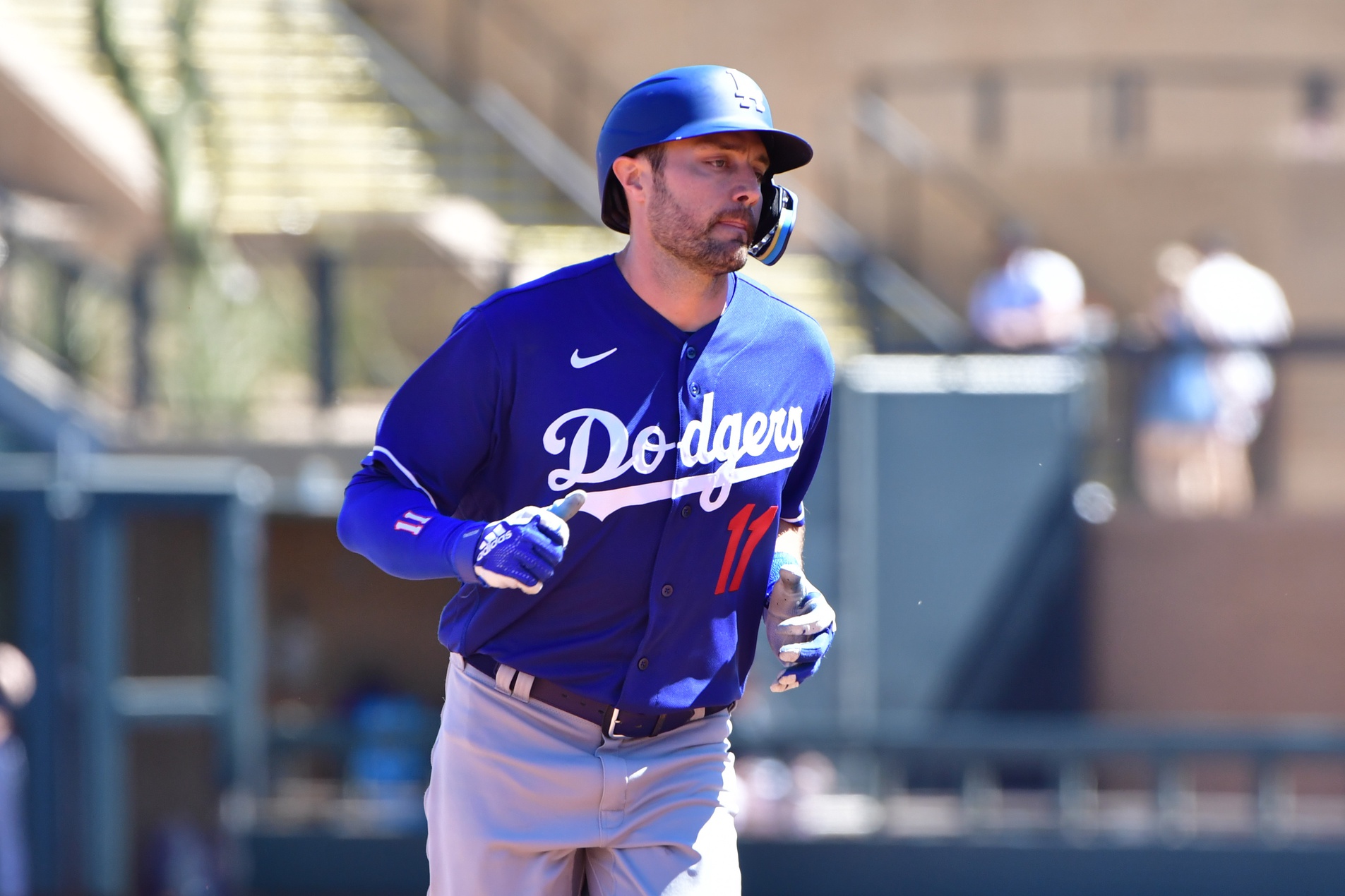 A.J. Pollock Autographed Authentic Dodgers Jersey