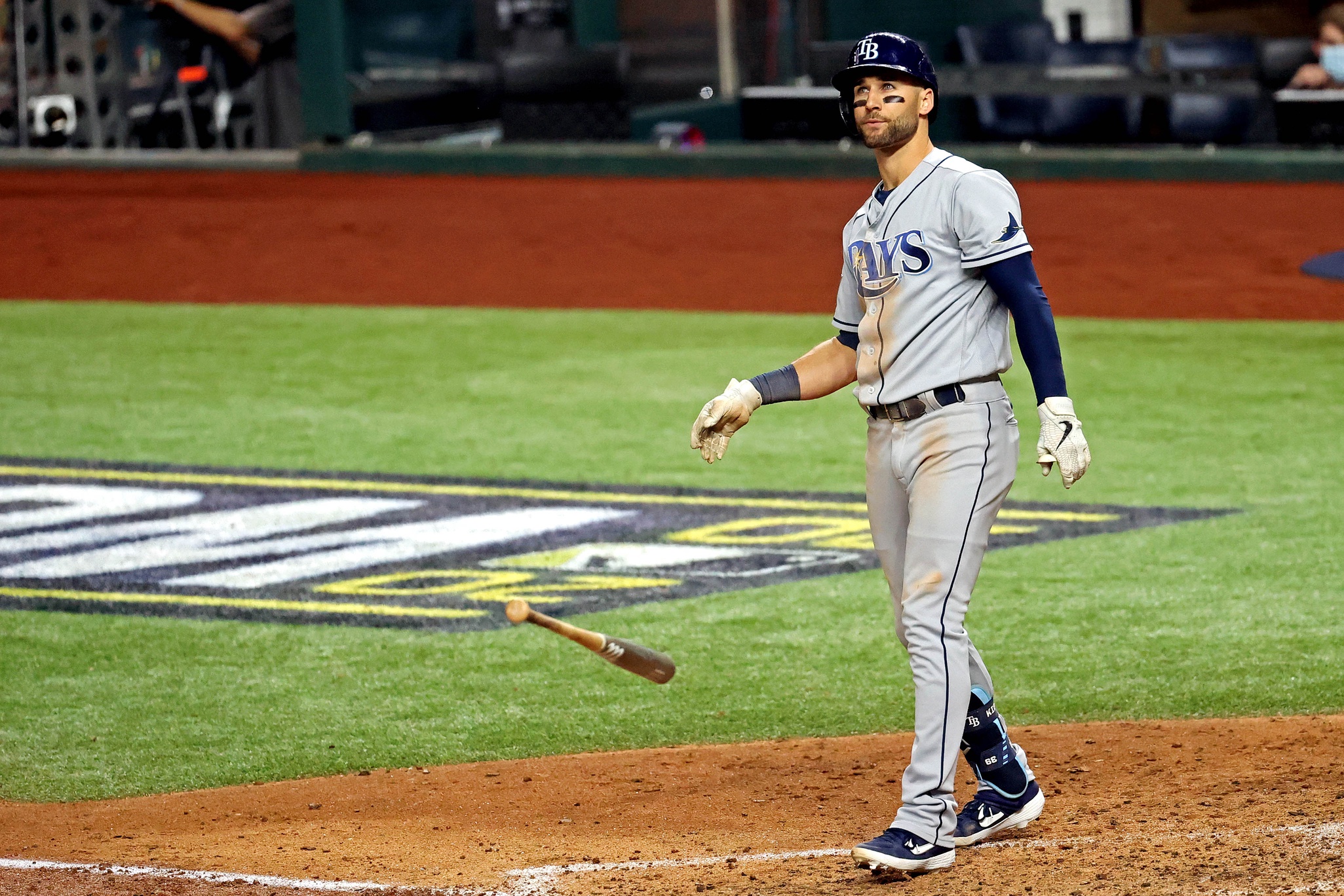 This is a 2020 photo of Kevin Kiermaier of the Tampa Rays baseball