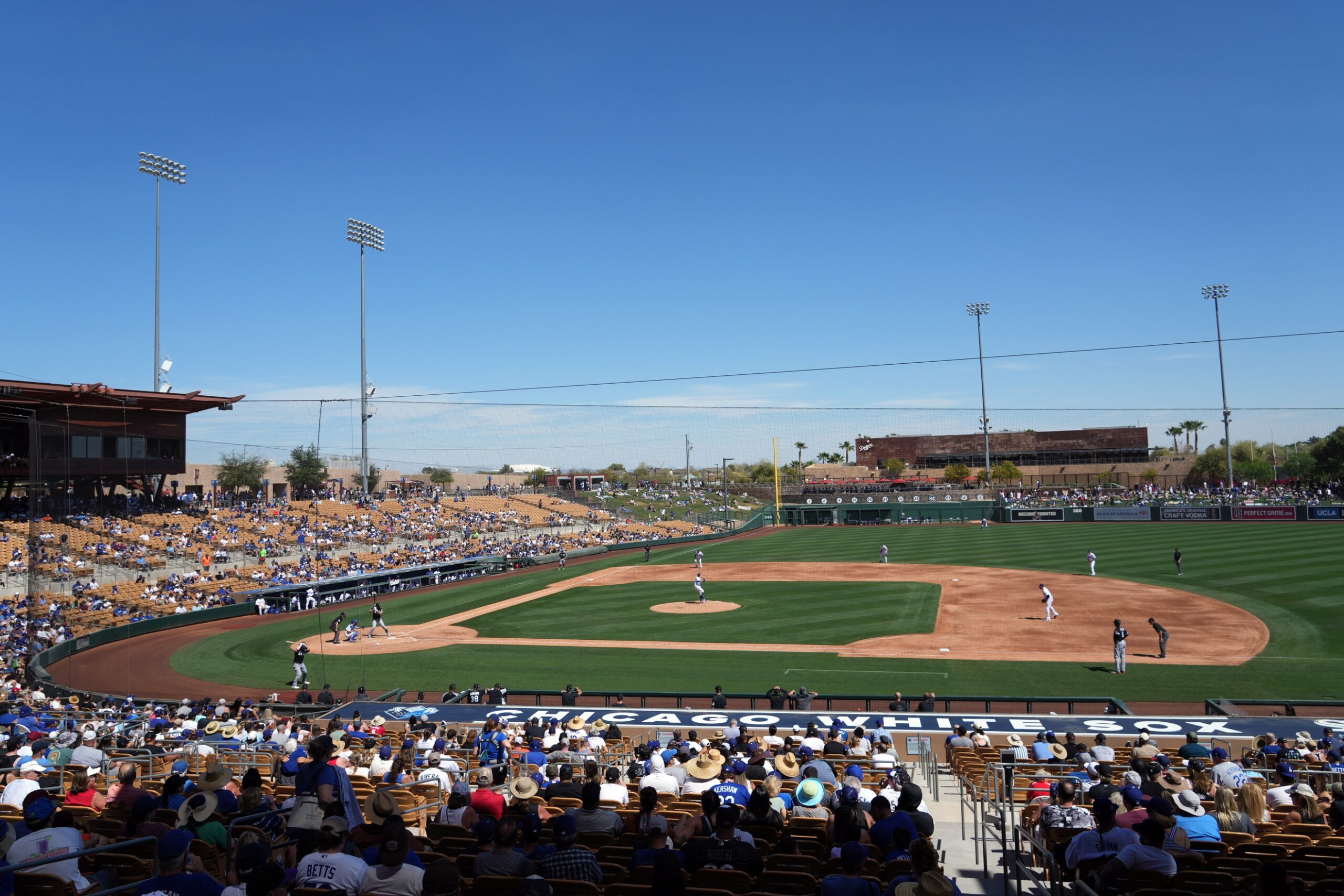 Camelback Ranch, Spring Training ballpark of the Chicago White Sox and Los  Angeles Dodgers