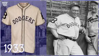 dodgers jersey through the years