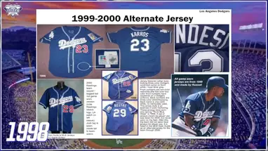 Which ones were the best? Los Angeles Dodgers Uniform History from