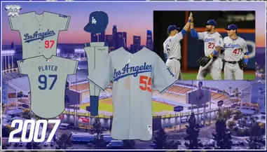 Ross Yoshida on X: The original all-blue #Dodgers uniform, worn