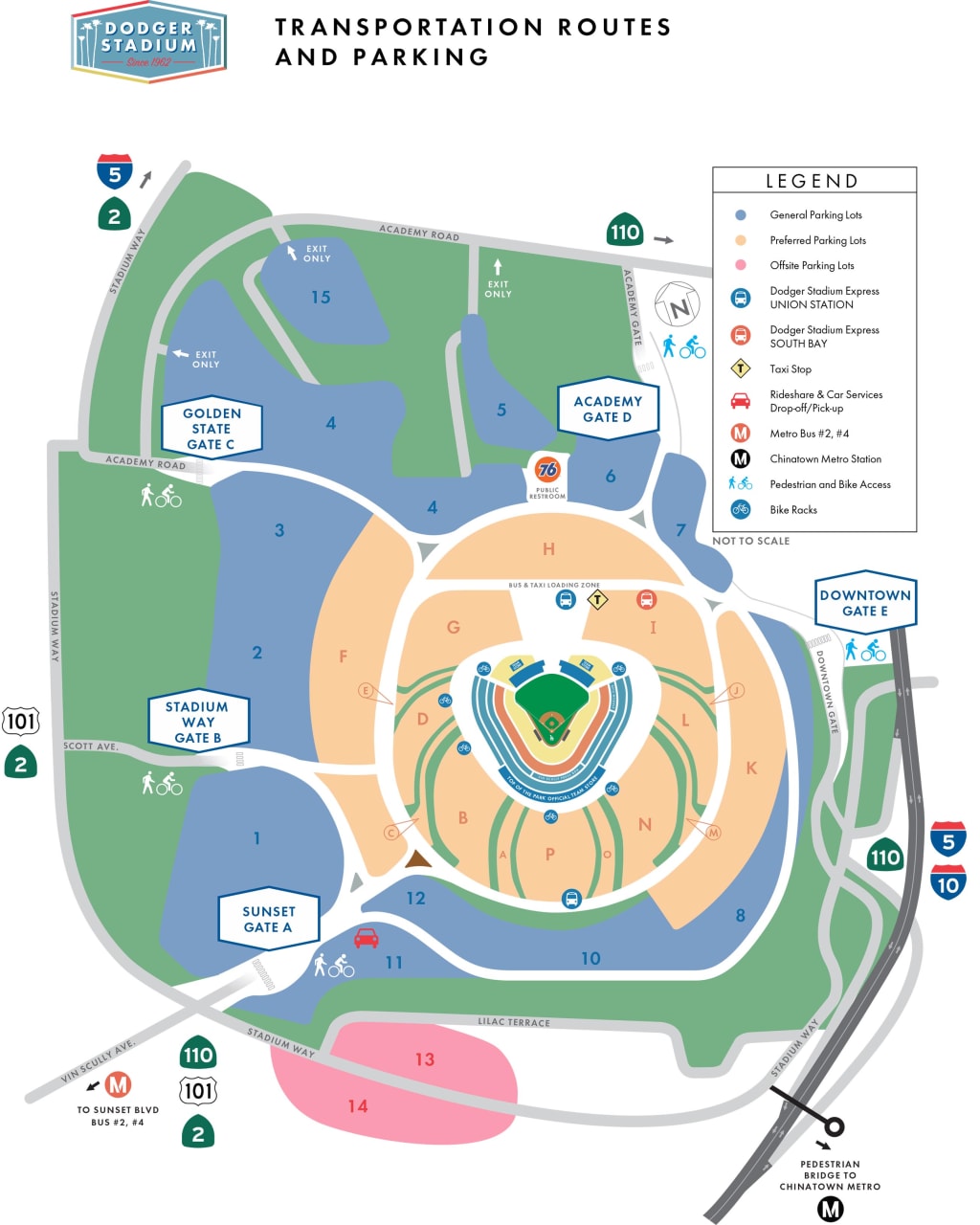 Dodger Stadium Seating Chart & Game Information