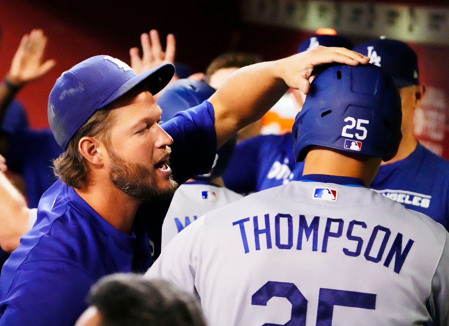 Dodgers: Klay Thompson Joins Brother Trayce at Clayton Kershaw