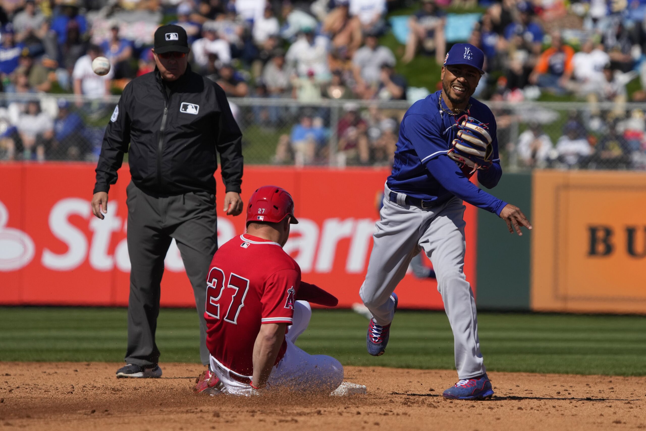 Los Angeles Dodgers Mookie Betts And Los Angeles Angels Sports Illustrated  Cover by Sports Illustrated