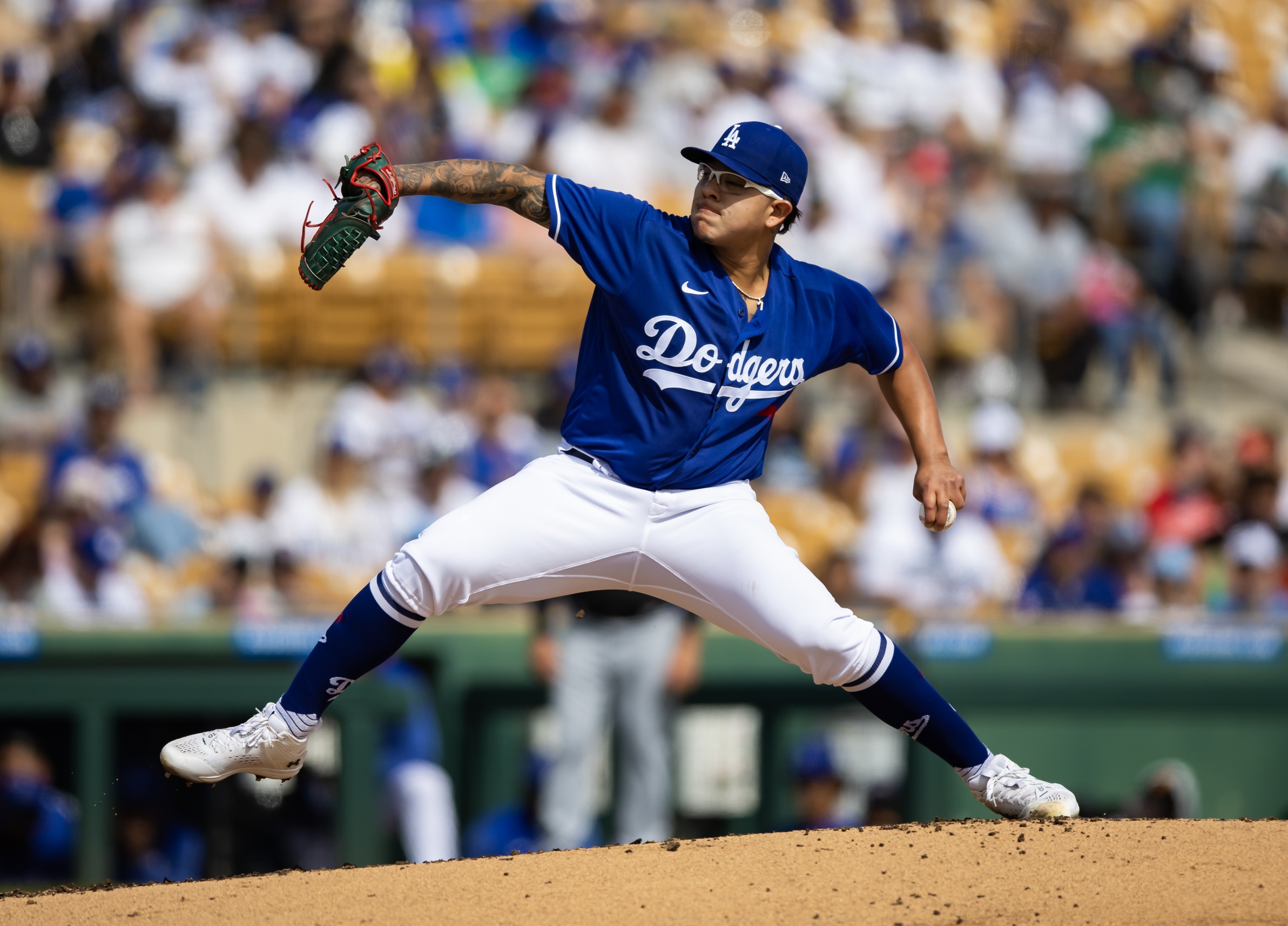 Julio Urías 'Thankful And Happy' To Start 2023 Opening Day For