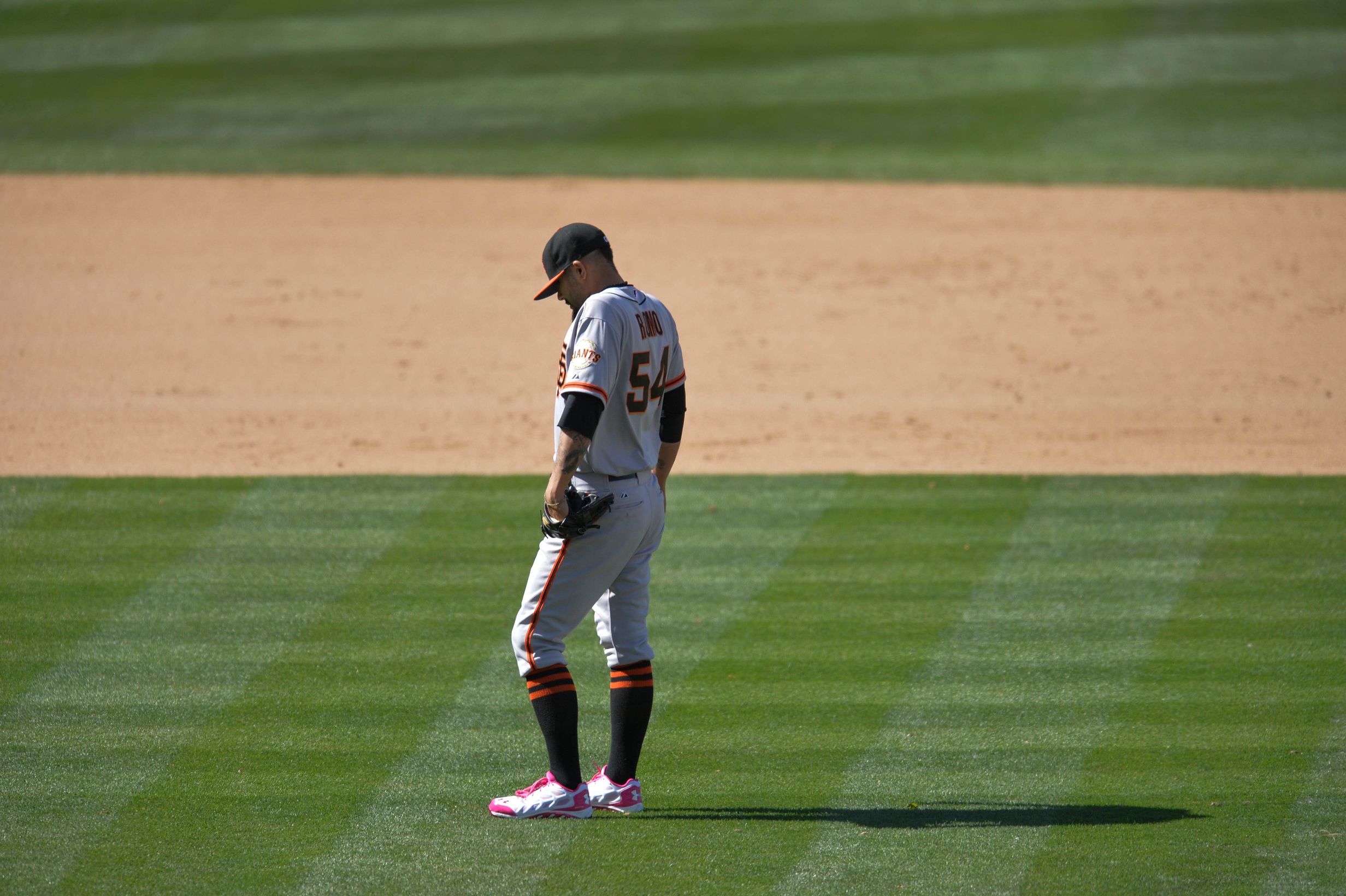 One-Time Dodger Suits Up For the Final Time With Rival Giants and it Gets Emotional