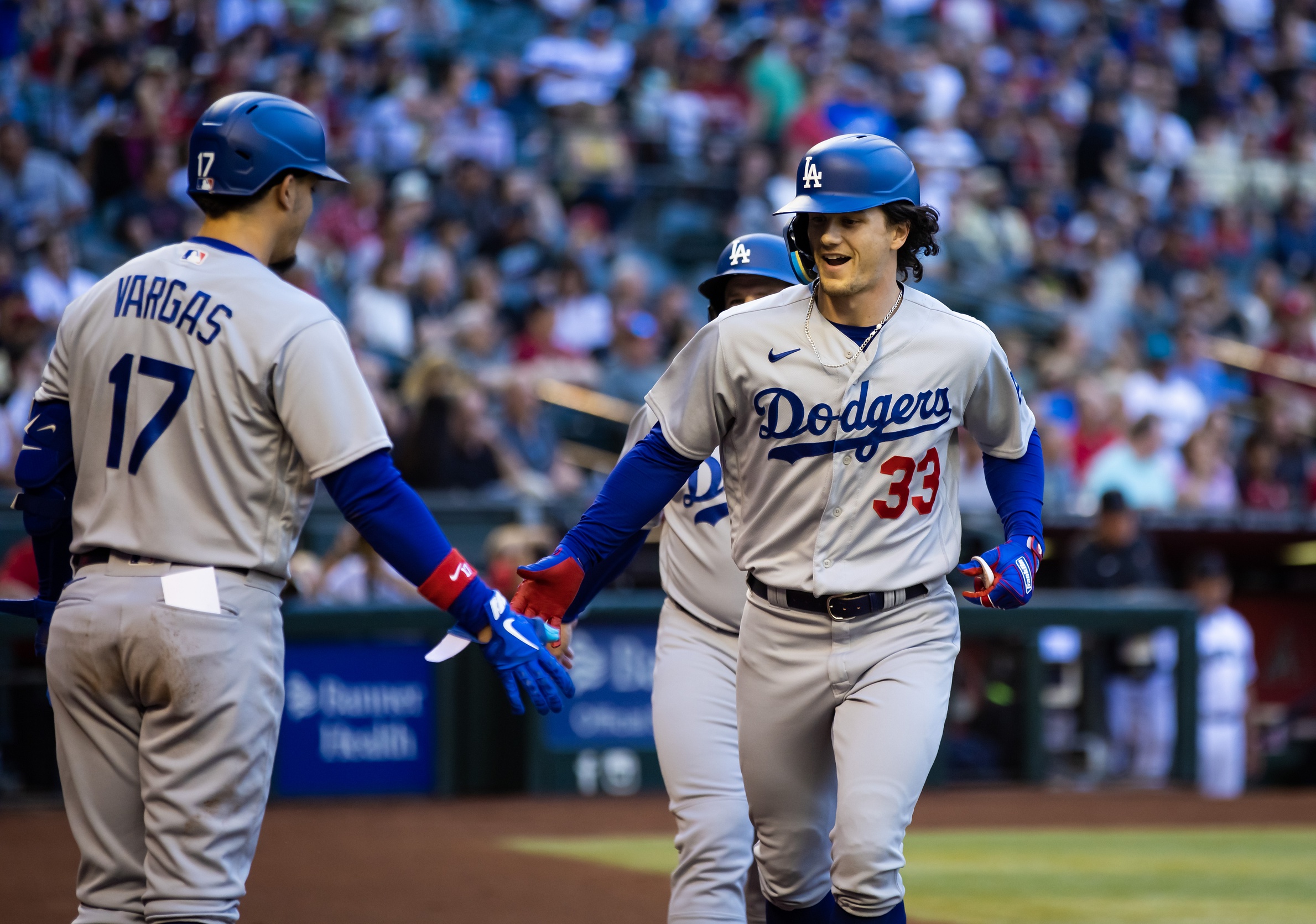 Miguel Vargas Reveals Perfect Nickname for Rookie Dodgers Teammate