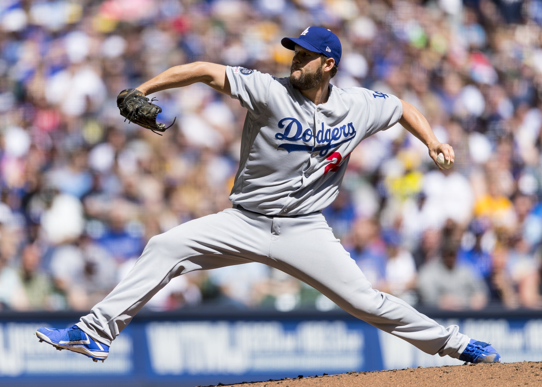 Dodgers Score: Live Game Updates and Odds vs Brewers on Wednesday, Kershaw and Miley in the Morning