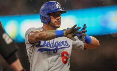 David Peralta Exits Game After Being Hit by a Pitch on Left ElbowefsDavid  Peralta suffers injury; impact on Dodgers - BVM Sports