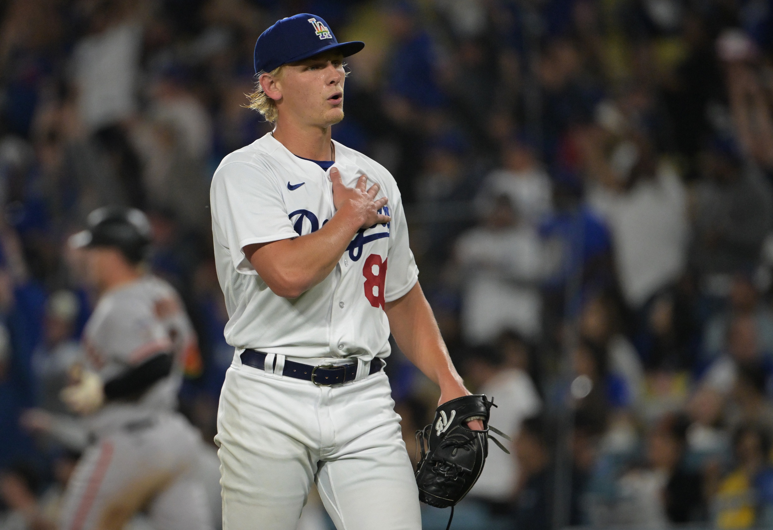 Dodgers’ Emmet Sheehan Faces Tommy John Rehab With Optimism