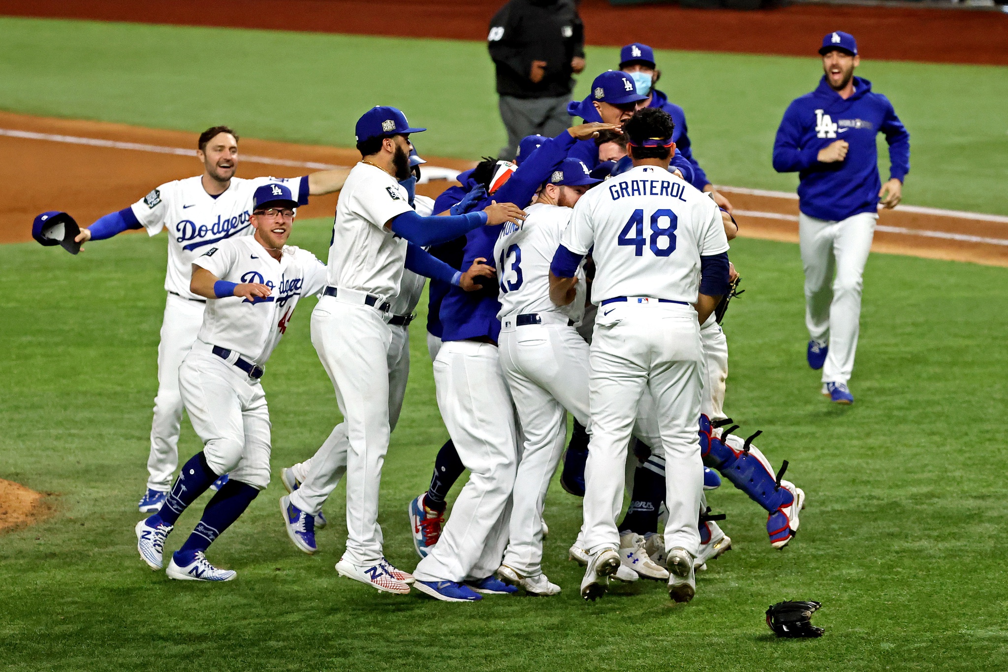 The Dodgers won the World Series in the most 2020 way possible