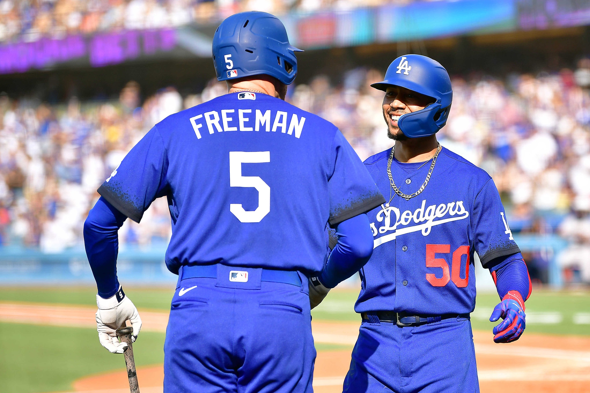 Freddie Freeman and Mookie Betts Match Nearly 100-Year-Old Dodgers