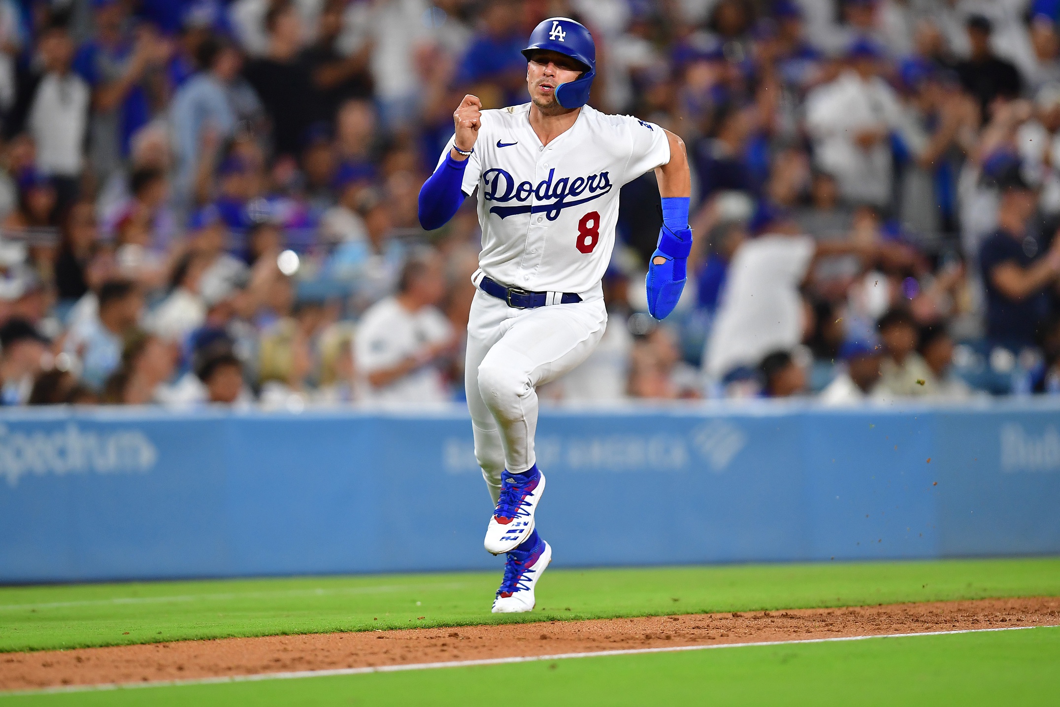 Austin Barnes NLCS Game-Used Jersey Against Atlanta Braves