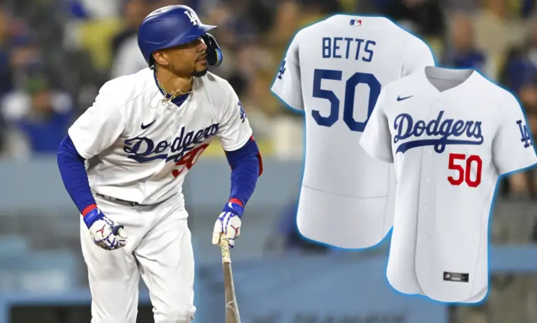 Mookie betts jersey dodgers