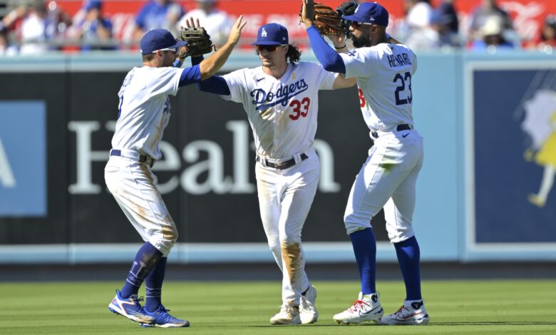 Los Angeles Dodgers on X: The rookies. It's James Outman and