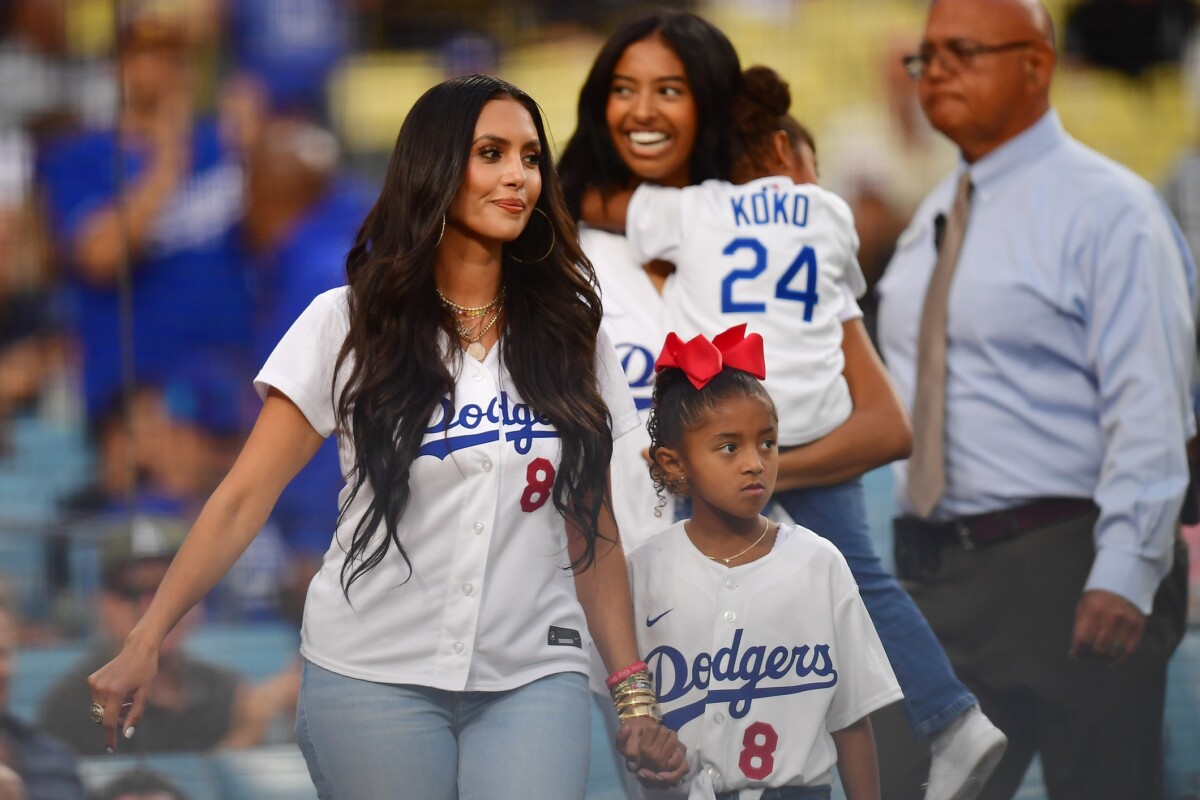 Vanessa Bryant Gifts Dodgers-Themed Shoes on Anniversary of Kobe’s Final Game